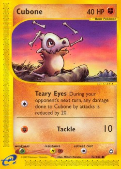 Carte Pokémon: Cubone