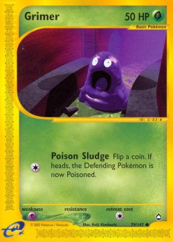 Carte Pokémon: Grimer