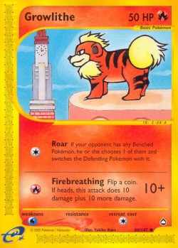 Carte Pokémon: Growlithe