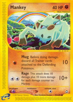 Carte Pokémon: Mankey