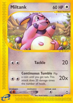 Carte Pokémon: Miltank