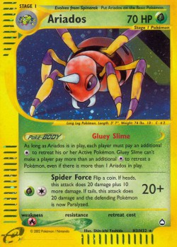 Carte Pokémon: Ariados