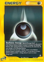 Carte Pokémon: Énergie obscurité