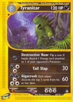 Carte Pokémon: Tyranocif