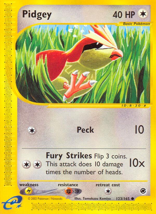 Carte Pokémon: Pidgey [Roucool]