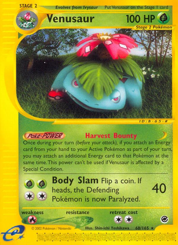 Carte Pokémon: Venusaur [Florizarre]