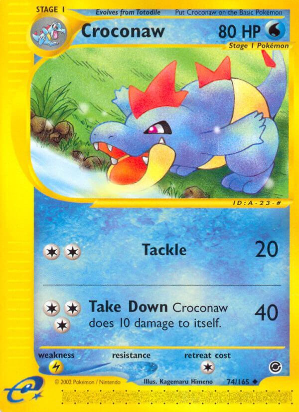 Carte Pokémon: Croconaw [Crocrodil]