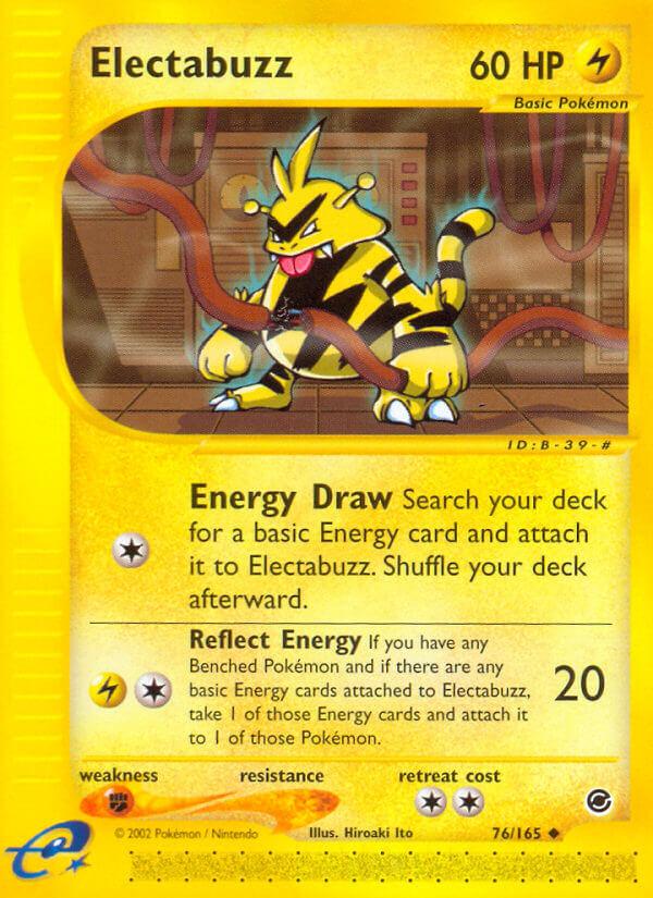 Carte Pokémon: Electabuzz [Élektek]