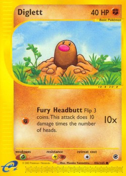 Carte Pokémon: Diglett