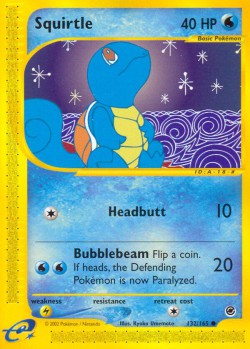 Carte Pokémon: Squirtle