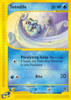 Carte Pokémon: Totodile