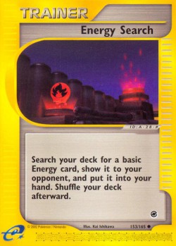 Carte Pokémon: Energy Search