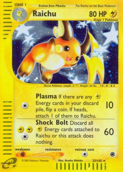 Carte Pokémon: Raichu