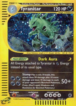 Carte Pokémon: Tyranitar