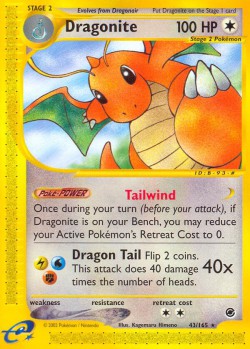 Carte Pokémon: Dragonite