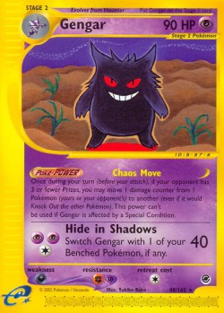 Carte Pokémon: Gengar