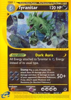 Carte Pokémon: Tyranitar