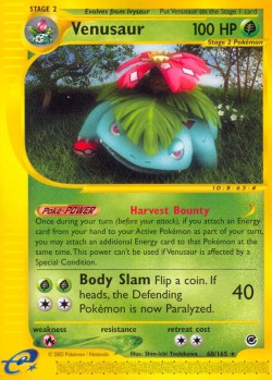 Carte Pokémon: Venusaur