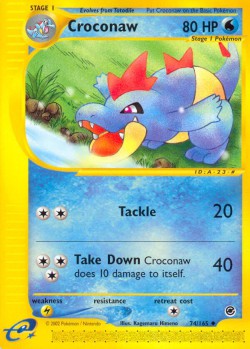 Carte Pokémon: Croconaw