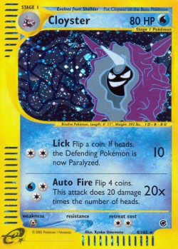 Carte Pokémon: Cloyster