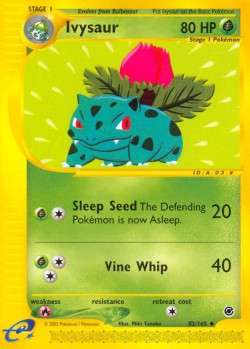 Carte Pokémon: Ivysaur