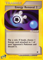 Carte Pokémon: Suppression d'énergie 2