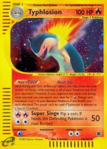 Carte Pokémon: Typhlosion