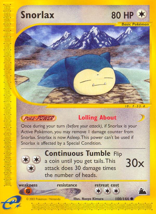 Carte Pokémon: Snorlax [Ronflex]