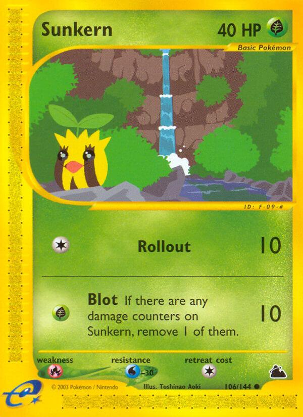 Carte Pokémon: Sunkern [Tournegrin]