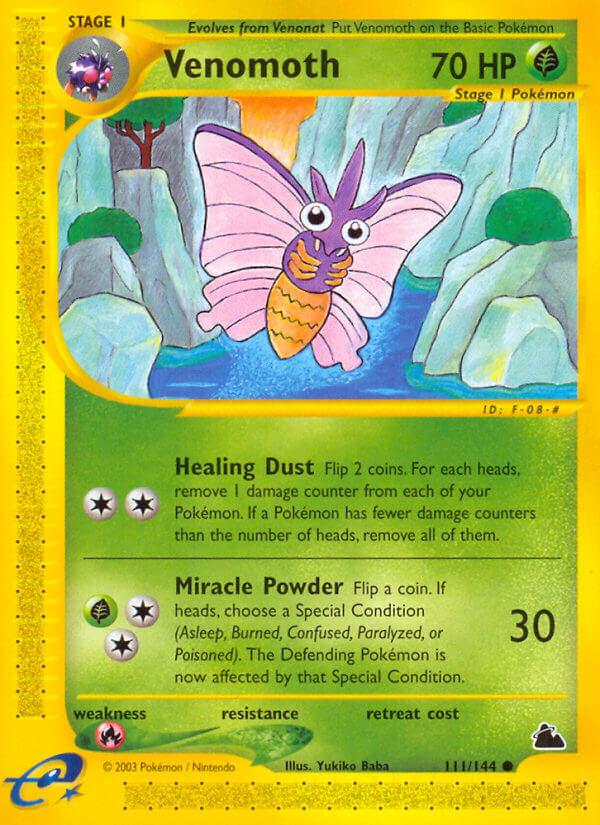 Carte Pokémon: Venomoth [Aéromite]