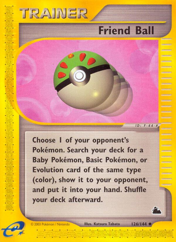 Carte Pokémon: Friend Ball  [Copain Ball]