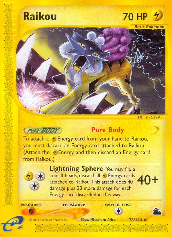 Carte Pokémon: Raikou [Raikou]