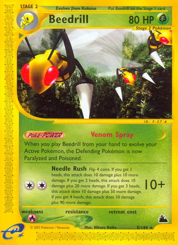 Carte Pokémon: Beedrill [Dardagnan]