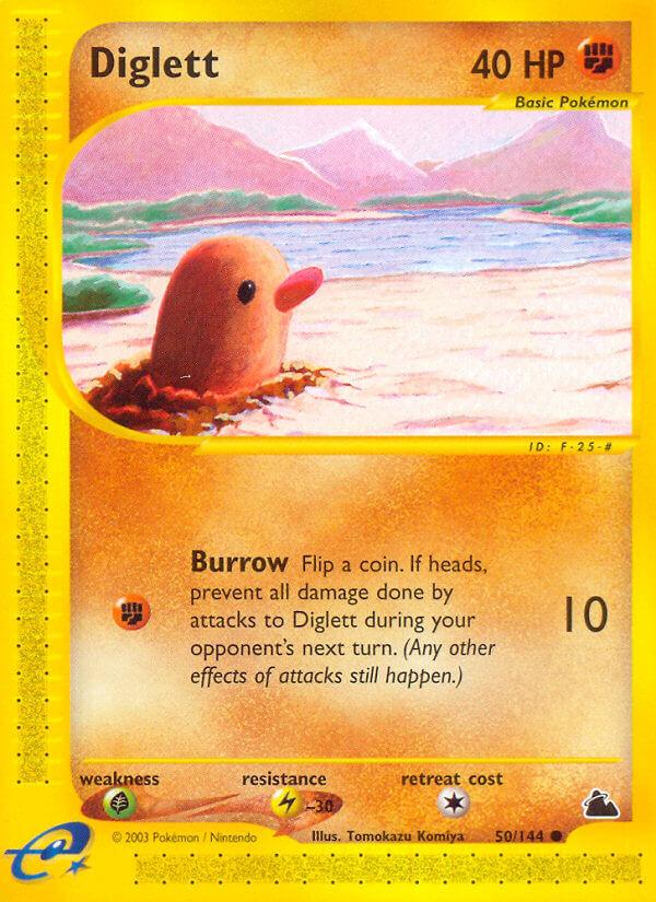 Carte Pokémon: Diglett [Taupiqueur]