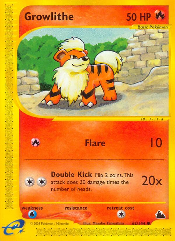 Carte Pokémon: Growlithe [Caninos]