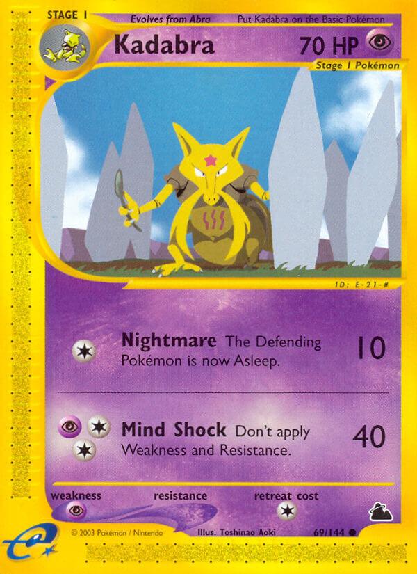 Carte Pokémon: Kadabra [Kadabra]