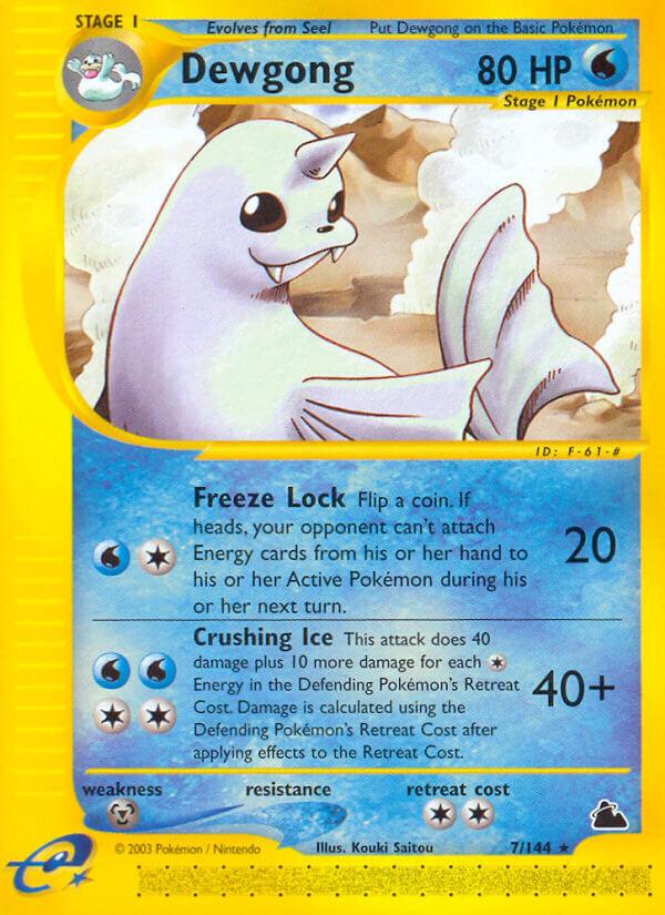 Carte Pokémon: Dewgong [Lamantine]