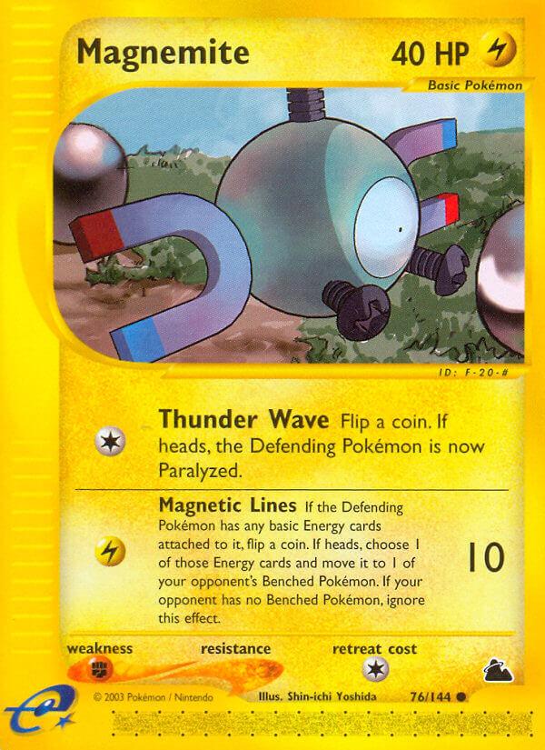 Carte Pokémon: Magnemite [Magnéti]