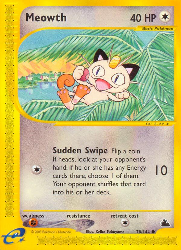 Carte Pokémon: Meowth [Miaouss]