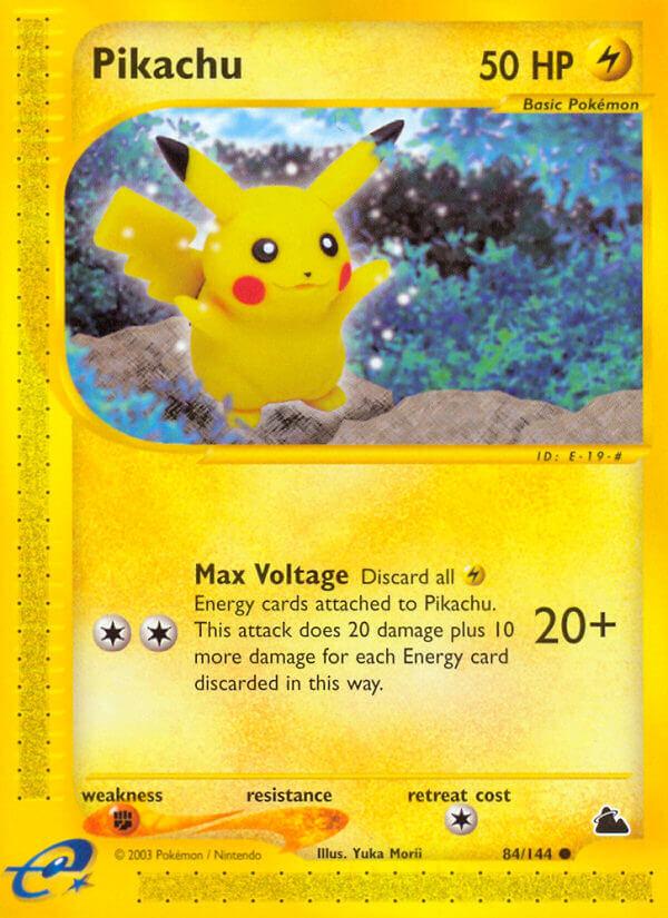 Carte Pokémon: Pikachu [Pikachu]