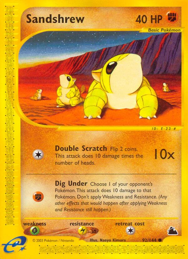 Carte Pokémon: Sandshrew [Sabelette]