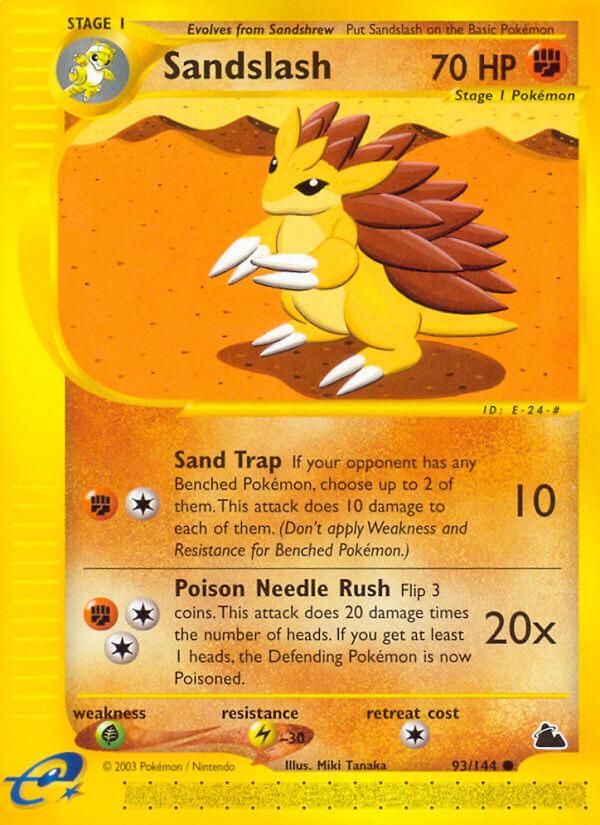 Carte Pokémon: Sandslash [Sablaireau]