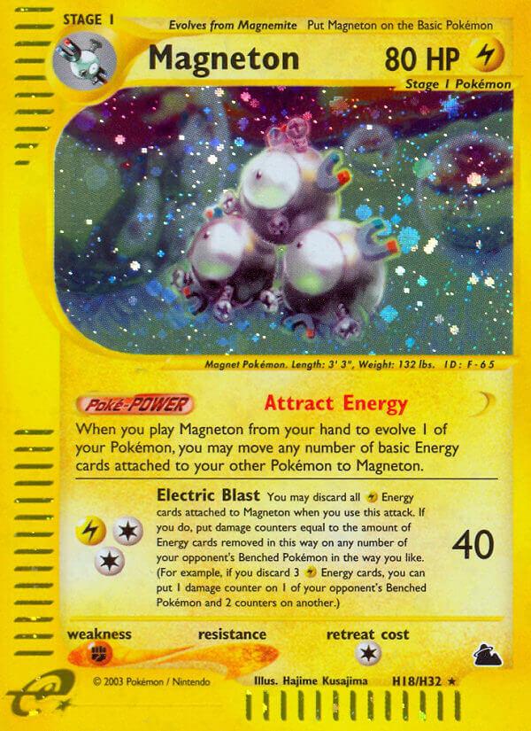 Carte Pokémon: Magneton [Magnéton]