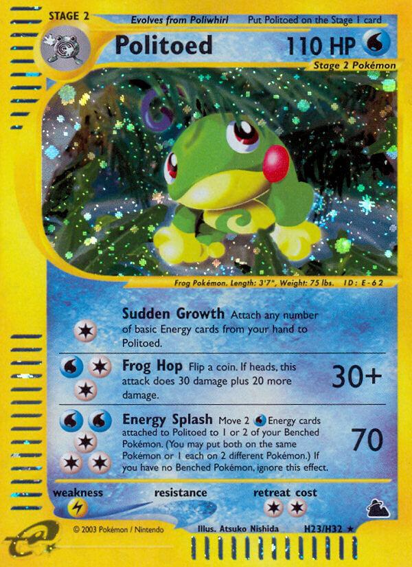 Carte Pokémon: Politoed [Tarpaud]