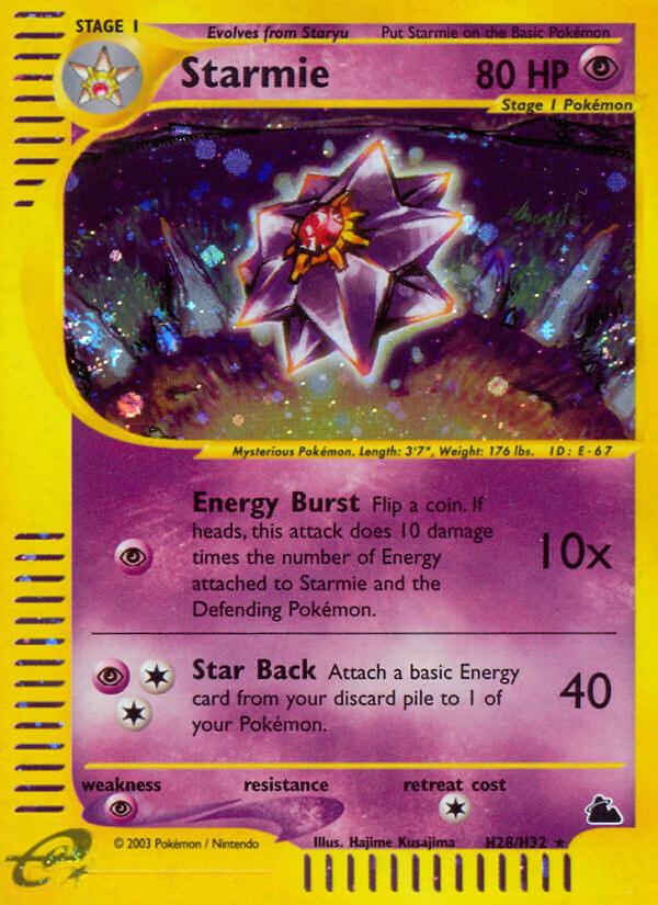 Carte Pokémon: Starmie [Staross]