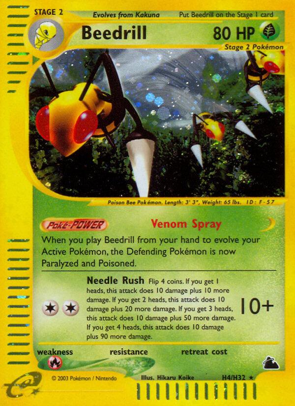 Carte Pokémon: Beedrill [Dardagnan]