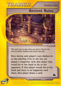 Carte Pokémon: Ancient Ruins