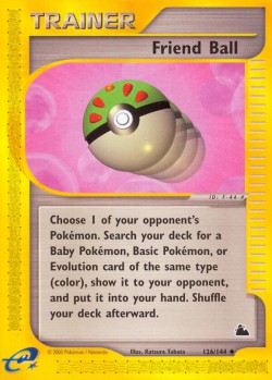 Carte Pokémon: Friend Ball 