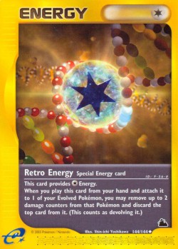 Carte Pokémon: Retro Energy