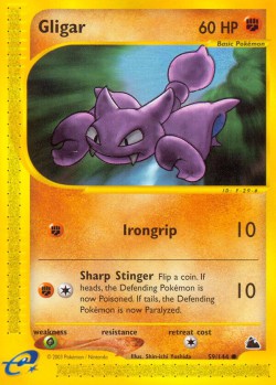 Carte Pokémon: Gligar